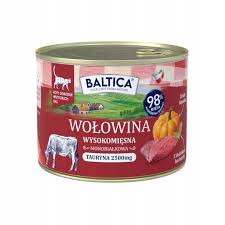 BALTICA WOŁOWINA Z WĄTRÓBKĄ 185G