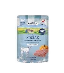 Baltica Smaki Regionów Kociak Saszetka 100g Cielęcina z indykiem
