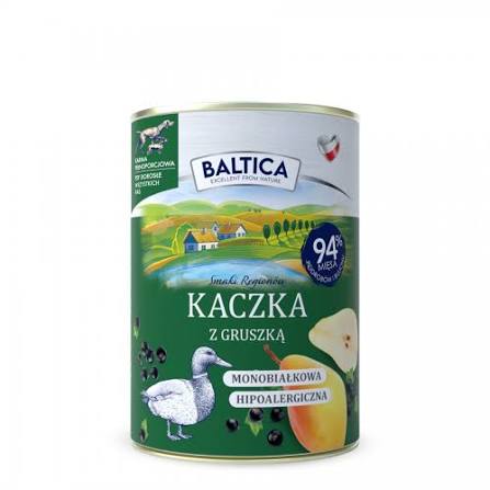 Baltica Smaki Regionów – Kaczka z gruszką 400 g