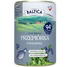 Baltica Smaki Regionów – Przepiórka z wołowiną 400 g