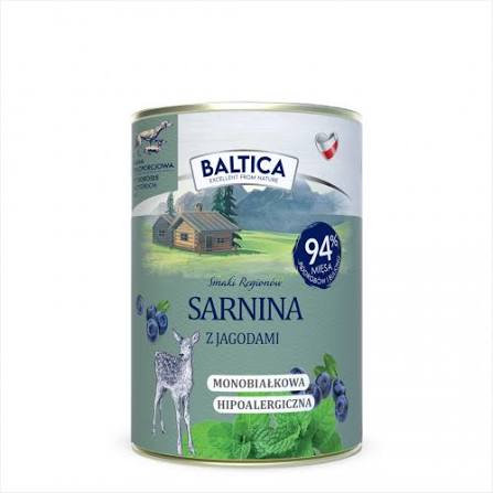 Baltica Smaki Regionów – Sarnina z jagodami 400 g