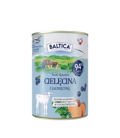 Baltica Smaki Regionów – Cielęcina z jagnięciną i batatem 400 g