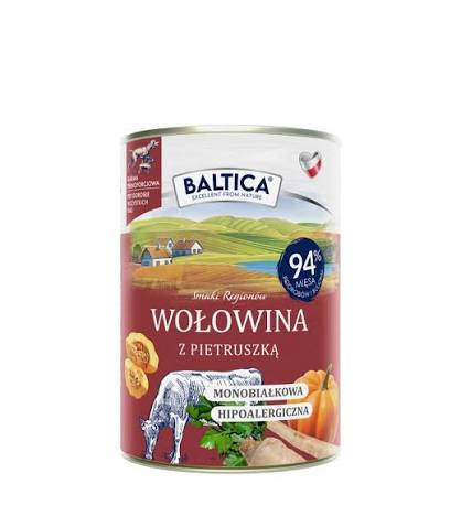 Baltica Smaki Regionów – Wołowina z pietruszką 400 g