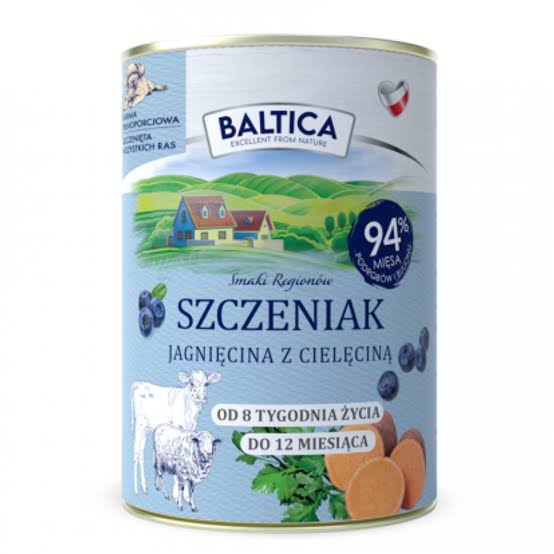 Baltica Smaki Regionów – Jagnięcina z cielęciną (SZCZENIAK) 400 g