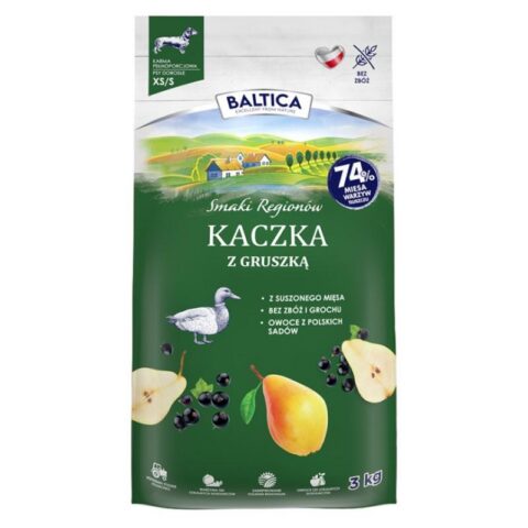 Baltica Smaki Regionów – Kaczka Z Gruszką XS/S 3 kg