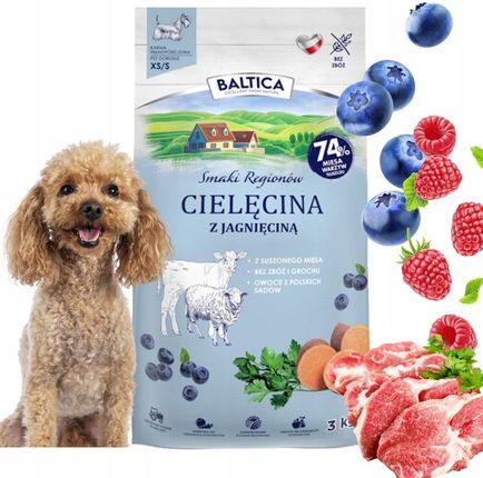 Baltica Smaki Regionów – Cielęcina Z Jagnięciną XS/S 3 kg