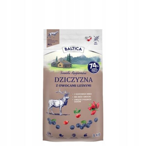 Baltica Smaki Regionów – Dziczyzna Z Owocami Leśnymi XS/S 3 kg