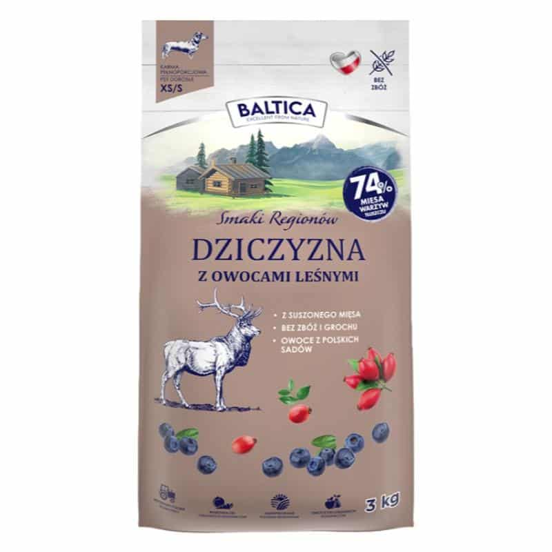 Baltica Smaki Regionów – Dziczyzna Z Owocami Leśnymi M/L 3 kg