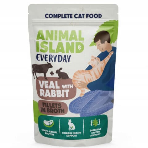 Animal Island Everyday Cielęcina z Królikiem 85 g
