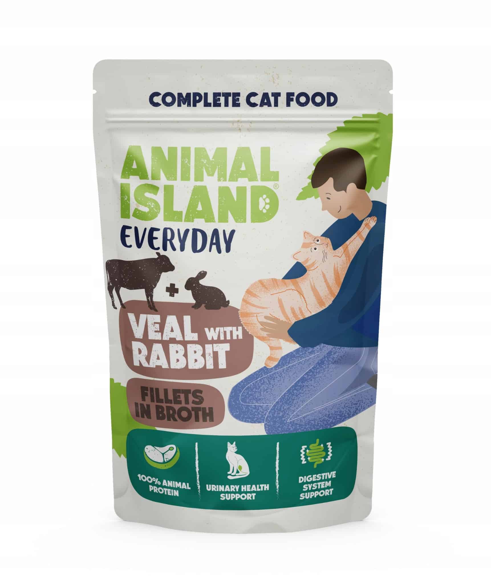 Animal Island Everyday Cielęcina z Królikiem 85 g