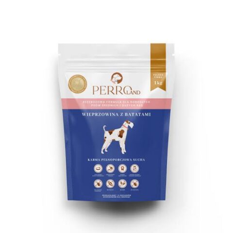 PERRO Wieprzowina z batatami 1 kg M/L