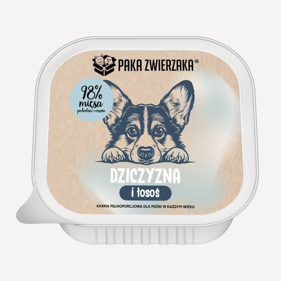 Paka Zwierzaka Dziczyzna i Łosoś 150 g