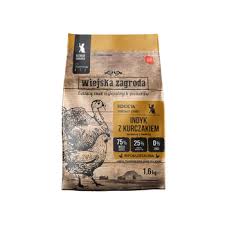 Wiejska Zagroda Karma sucha Kot Indyk z kurczakiem 1,6 kg (kocięta)